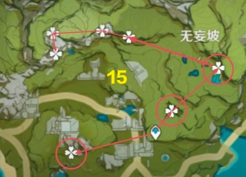 原神琉璃袋在什么位置