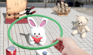 套圈盘老板