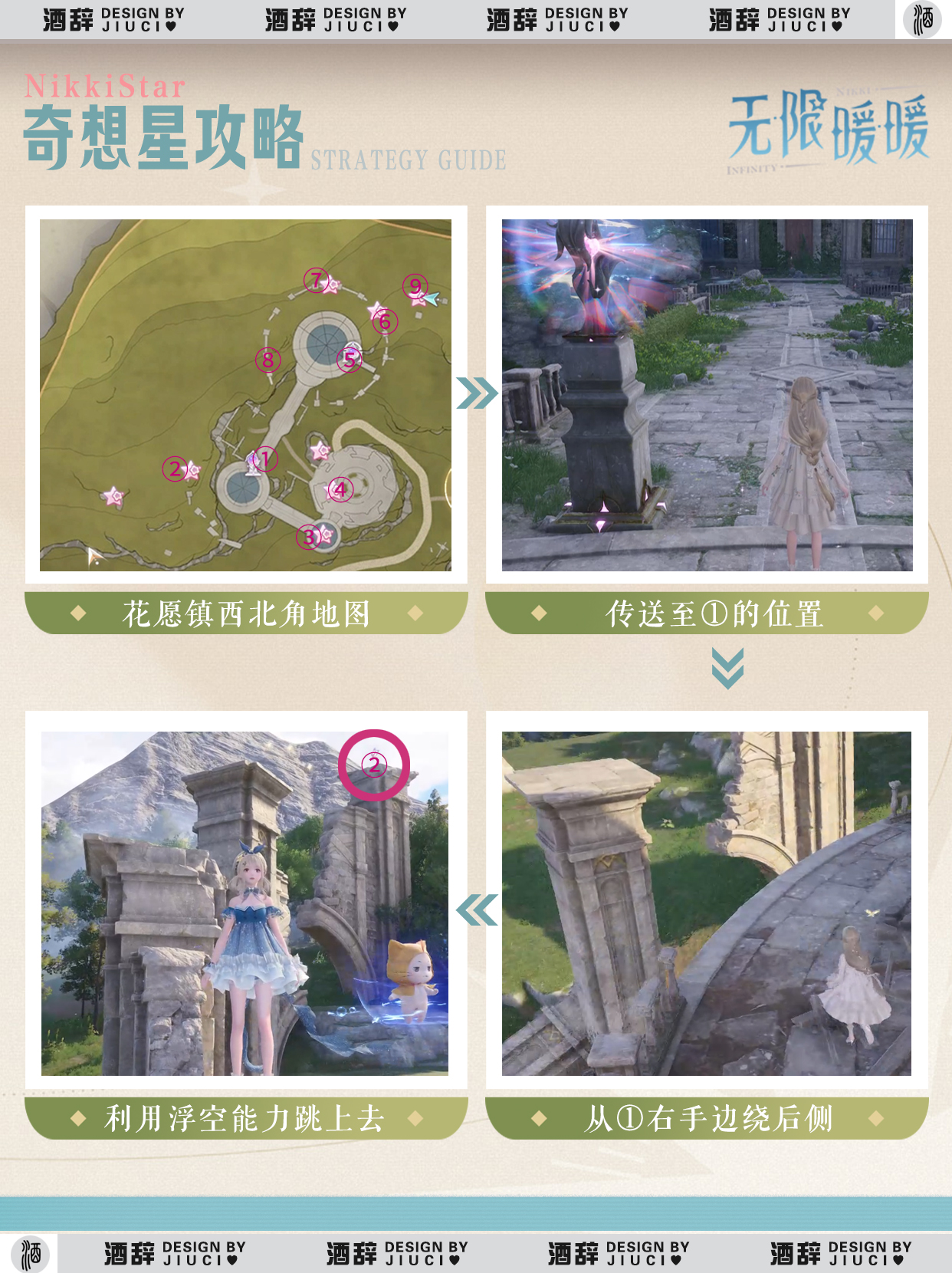 无限暖暖花愿镇西北角奇想星攻略-花愿镇西北角奇想星在哪里收集