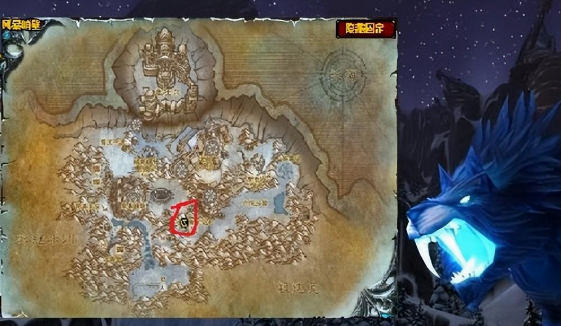 魔兽世界诺森德灵魂兽分布图