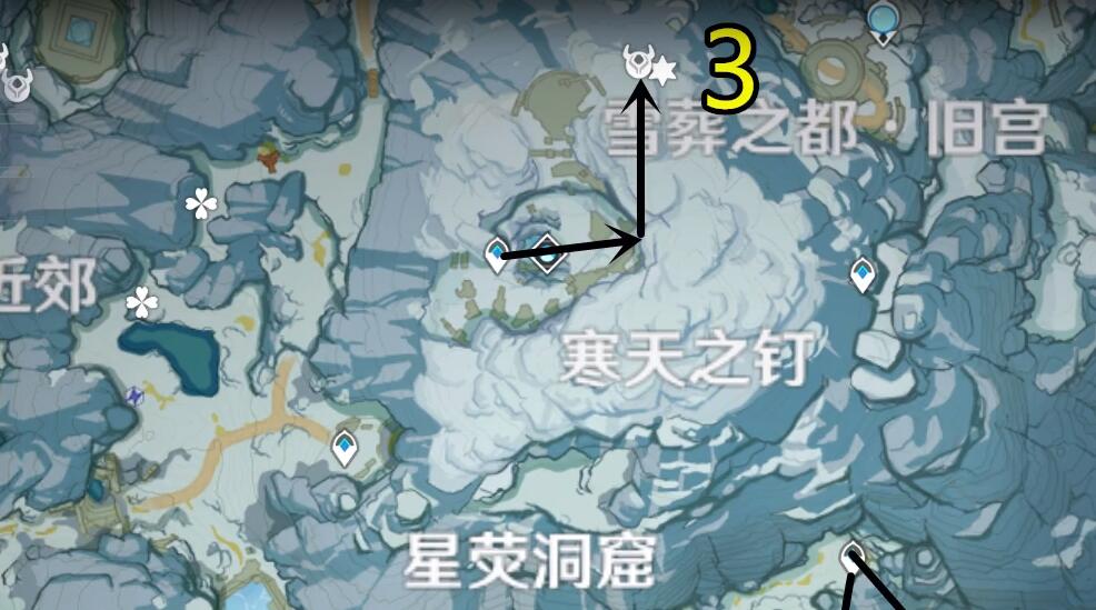 原神星银矿石位置50个-星银矿石位置路线