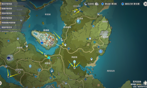 原神钓鱼地点分布图2025-原神钓鱼点多久刷新