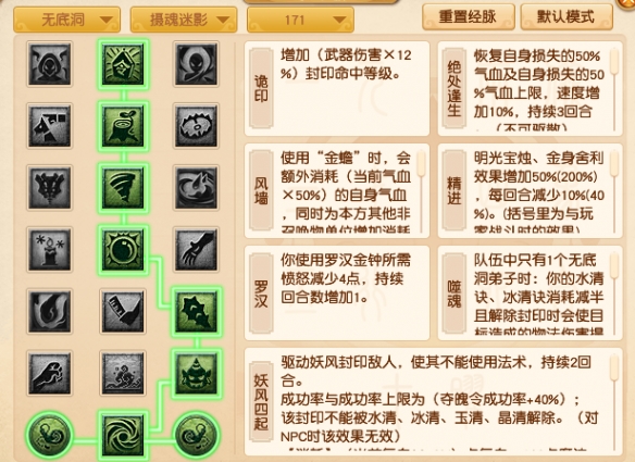 梦幻西游无底洞奇经八脉加点方案-无底洞奇经八脉怎么点