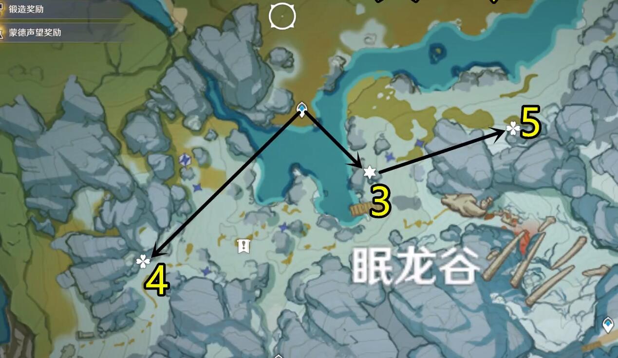 原神星银矿石位置50个-星银矿石位置路线
