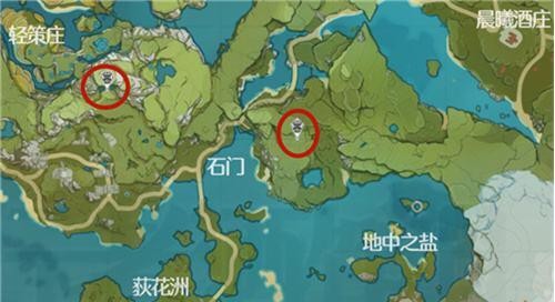 原神璃月地灵龛位置一览-璃月地灵龛位置在哪儿